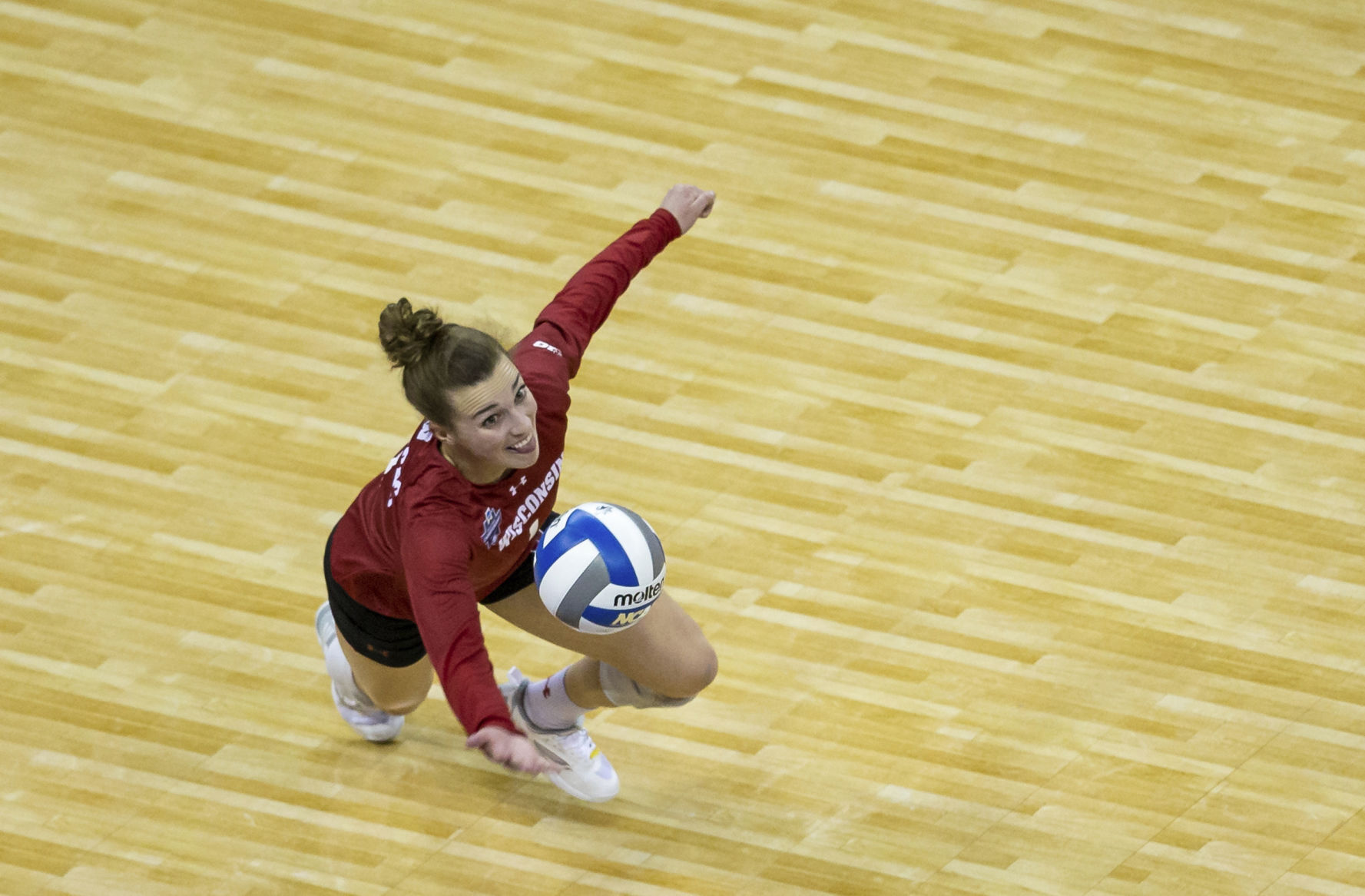 NCAA Texas Wisconsin Volleyball